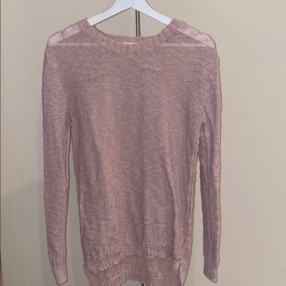 Poof! Pink Sweater